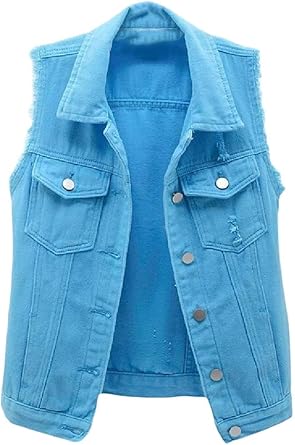 cut up denim jacket