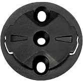JMFahrrad Bike Computer Mount Adapter for Gar min, Black | Compatible With Gar min Interface, Base Adapter, Replacement Part, Accessory