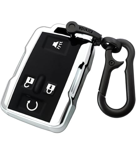 5 Button Remote Key Fob Case Cover For Chevy Silverado 1500 2500 3500 2019 2020 - Foto 8