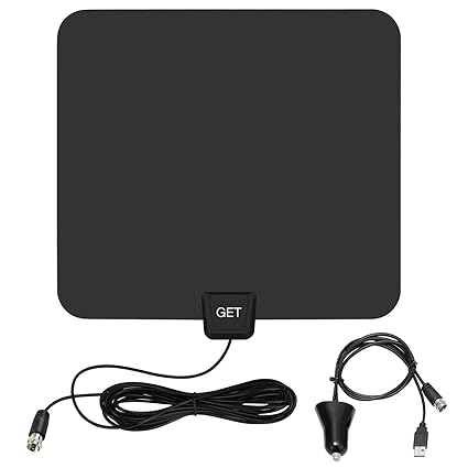 Amazon.com: Amplified TV Antenna Get 50 Miles Range Amplified Indoor
