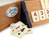 Star Premium VIP Okey Takimi Wooden Rummy Set Melamine Tiles 43cm view 5