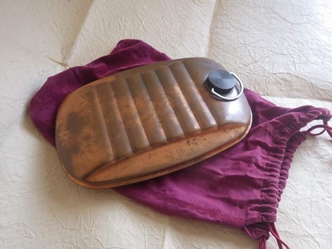 Amazon Co Jp 銅製湯たんぽ冬キャンプ ソロキャン 昭和レトロ ゆるキャン こたつ 暖房器具 ホビー