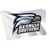 Desert Cactus Georgia Southern University GSU Flag - 3 x 5 Feet Eagles Banner, Indoor/Outdoor Durable Fabric, 100% Polyester Design (Style A)