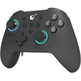 GuliKit KK3 MAX Game Controller,Hall Effect Joysticks,1000HZ Polling Rate | Analog &amp; Digital Triggers, Maglev/HD/Rotory Vibration,Compatible with Switch/PC/Android/iOS, Switch 2 Wake Up
