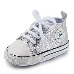 KKIIDDSS Unisex Baby Girls Boys Canvas High-top