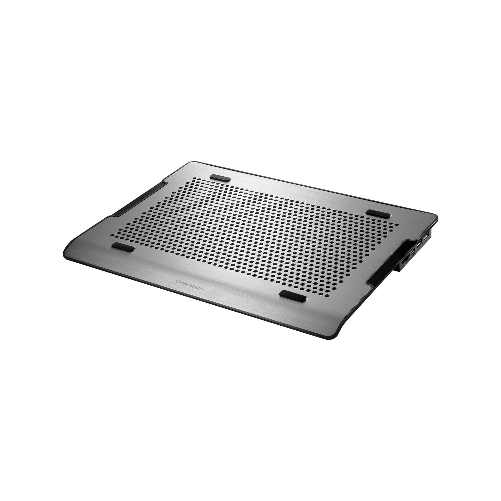 Cooler Master A200 Cooling Pad, Dual 140mm Fans, Fan Speed Controller, Up to 16'' Laptops, Black