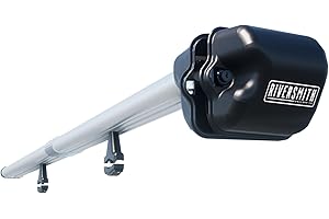 RIVERSMITH River Quiver 2 Banger Fly Rod Roof Transport Rack (Silver, Standard Mount)