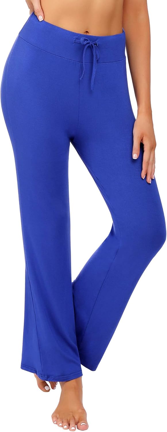 Pantaloni Morbidi Con Elastico In Vita Irevial Pantaloni da Donna in Cotone,Modal Leggeri Pantalone Sportivi
