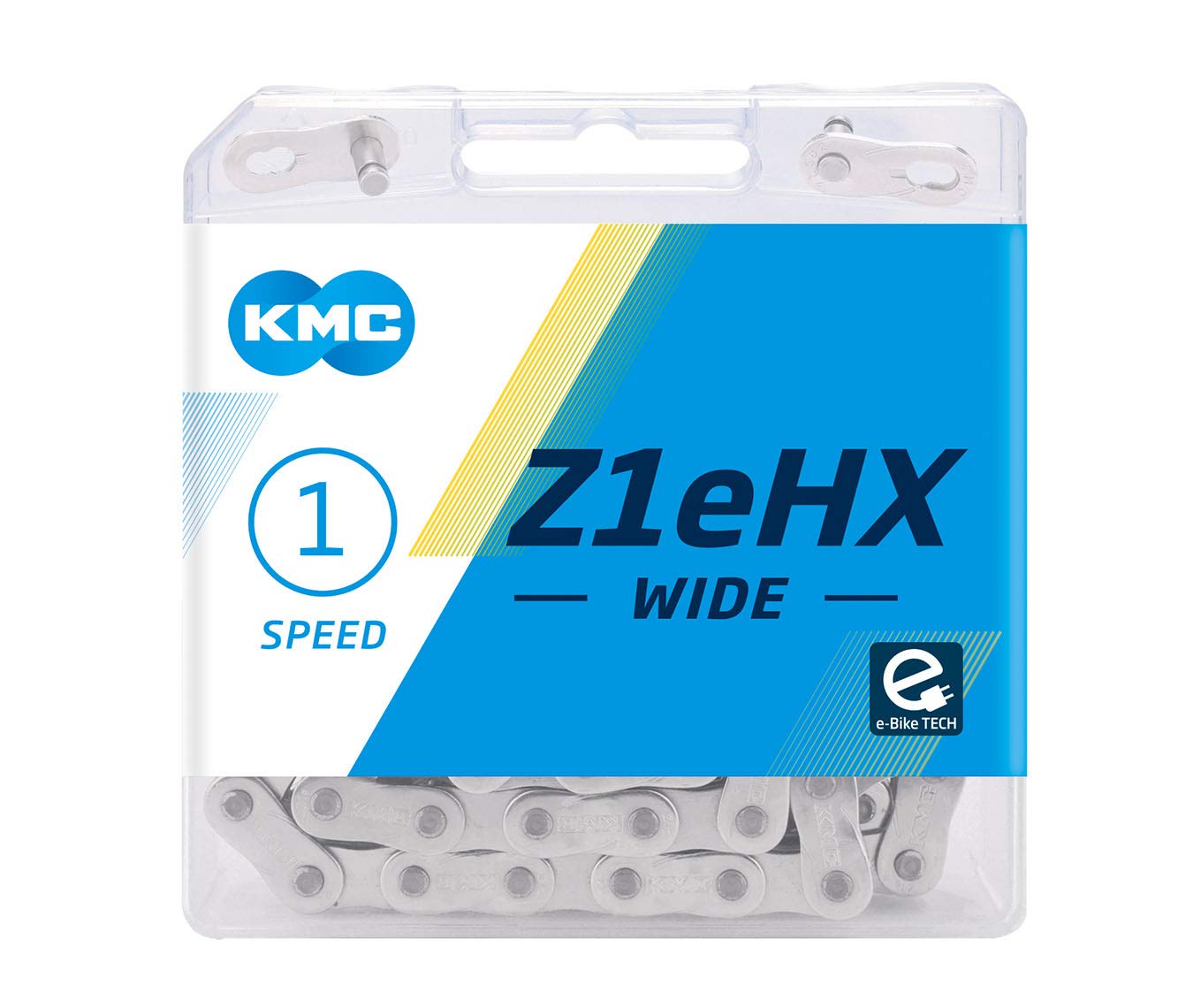 KMC Z1eHX Wide Chain, Silver, Wide (1/8”)