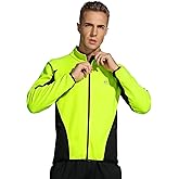 LAMEDA Cycling Bike Jackets for Men Winter Thermal Running Jacket Windproof Breathable Softshell Windbreaker