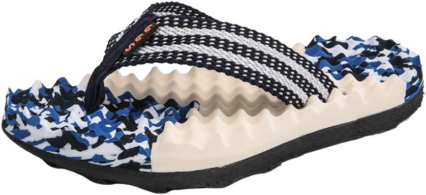 KUNSHOP Massage Flip Flops Men Women Comfortable Athletic Thong Sandals Sports Slipper Footwear Walking Shoes