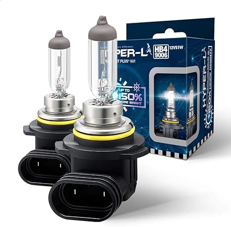 Amazon Biolight Km Hb4 9006 ヘッドランプ フォグランプ用ハロゲンバルブ 3000k 純正バルブ対比150 明るい光 Hyper L Plus 12v 51w 車検対応 1年保証 2個入 9006 Hyperl ハロゲンバルブ 車 バイク
