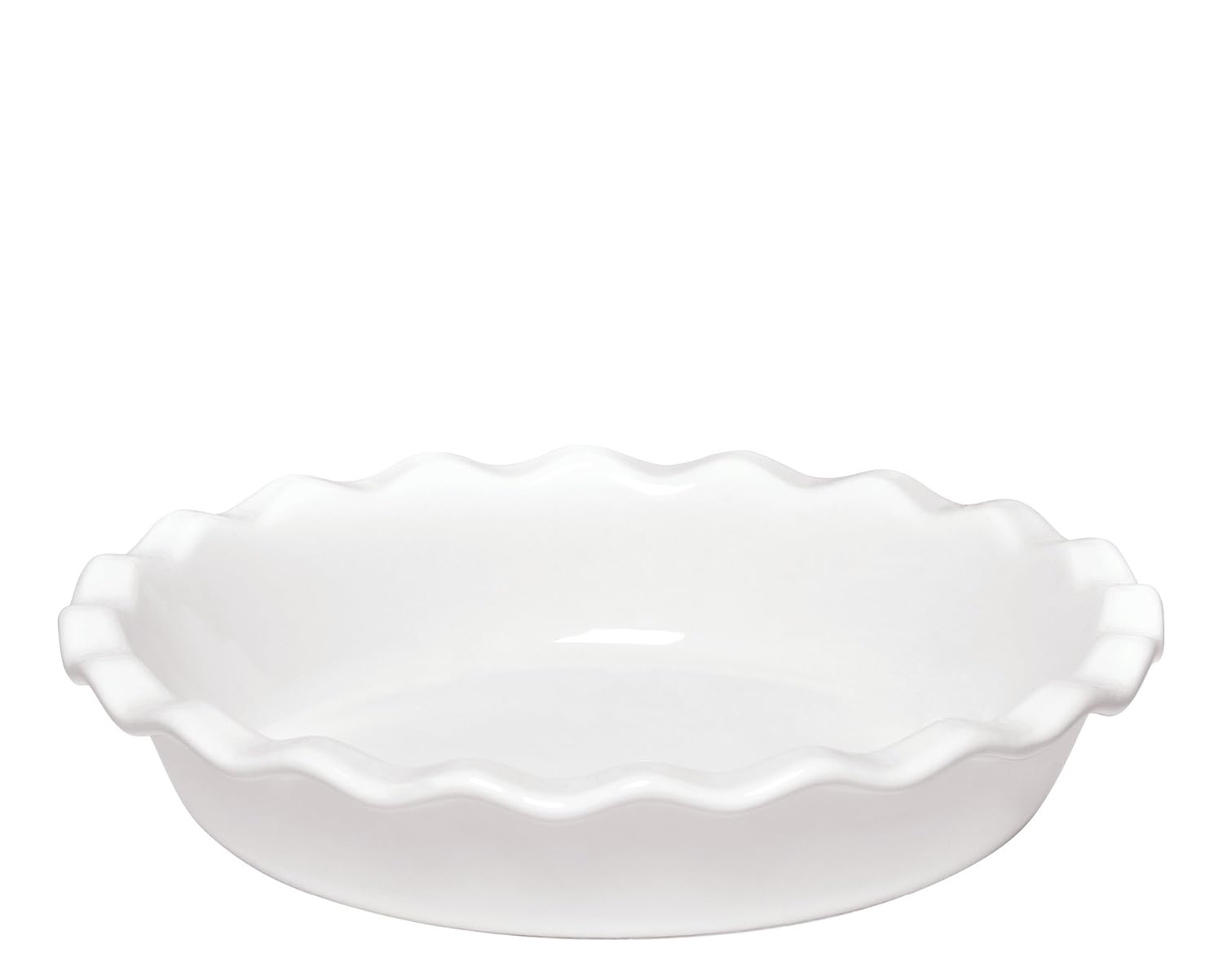 Emile Henry Ceramic Pie Dish 26cm in Flour White Amazon.co.uk Kitchen & Home