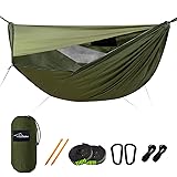 Travel Bird Camping Hammock with Mosquito Net and