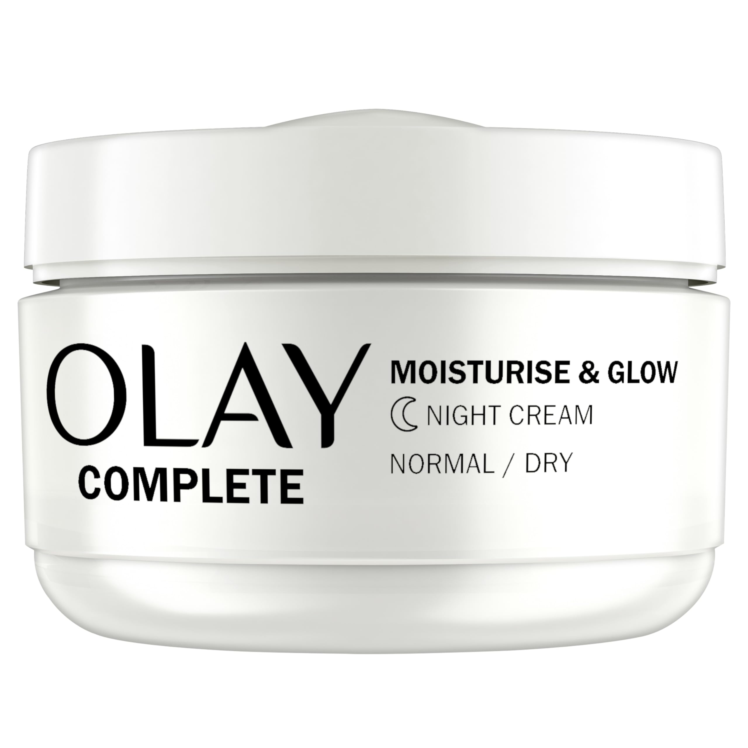 Olay Complete Moisturise & Glow Night Cream, For Beautiful, Healthy Glowing Skin In Just 1 Night, 50ml