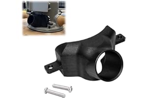 Dust Collection Adapter for Bosch 1617/1618 Router Fixed Base, 1.25 in Vacuum Hose Connector, Secure Screw Mount, Improved Du