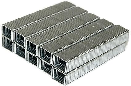 1000 Klammern F Tacker 10 6 X 8 Mm Klammern Heftklammern Amazon De Baumarkt