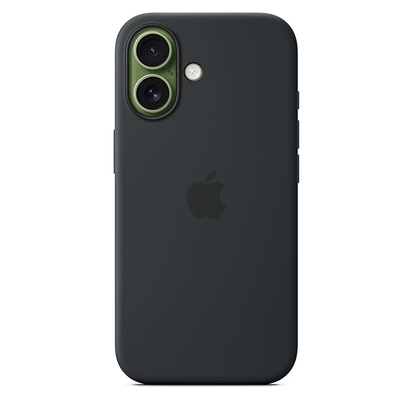 APPLE IPHONE 17 SILICONE CASE WITH MAGSAFE AND CAMERA CONTROL: LIGHTWEIGHT PHONE CASE, WIRELESS CHARGING COMPATIBLE, SMOOTH MATTE FINISH; BLACK