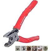VAMPLIERS 8" Stripped Screw Extractor Linesman Pliers. Made in Japan. Time-Saving Heavy Duty Combination Pliers