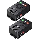 Angveirt Rodent Repellent Battery Operated Ultrasonic Mouse Repeller for Car Engines Squirrel Pest Repeller Under Hood Mice Deterrent for House Garage Attic Indoor 2 Pack