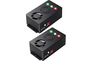 Angveirt Rodent Repellent Battery Operated Ultrasonic Mouse Repeller for Car Engines Squirrel Pest Repeller Under Hood Mice Deterrent for House Garage Attic Indoor 2 Pack