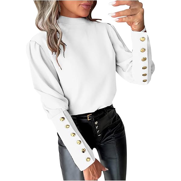 トップス loin. bowtie blouse cotton 61TeFueX7nL._UY350_.jpg