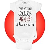 Heart Surgery Baby Gifts - Personalized CHD Awareness Baby Onesies - Gifts for Heart Moms - Baby Heart Surgery Care Package - Get Well Soon Gift - Heartiversary Outfit by Kikilishop