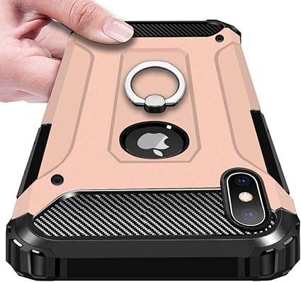 Amazon Co Jp Iphonexケース Iphone Xs ケースリング付き Tpu シリコン 米軍mil規格 Tpu Pc 二重構造 擦り傷防止 対応 軽量 薄型 指紋防止 高耐久ケース スリム スタンド機能 全面保護カバー スマホケース 耐衝撃 衝撃吸収 落下防止 アイフォン Iphonex Iphone Xs