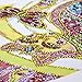 Amersin DIY 5D Special Shaped Diamond Painting by Number Kits, Full Drill Rhinestone Embroidery Cross Stitch Pictures for Christmas Home Decor (Cat 1)