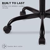 T-THREE Adjustable Ergonomic Office Chair Mesh Back Lumbar Support Black view 9