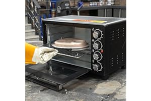 HOTCOAT Benchtop Powder Coating Oven, Electric, 4 Temperature Control Dials, Black