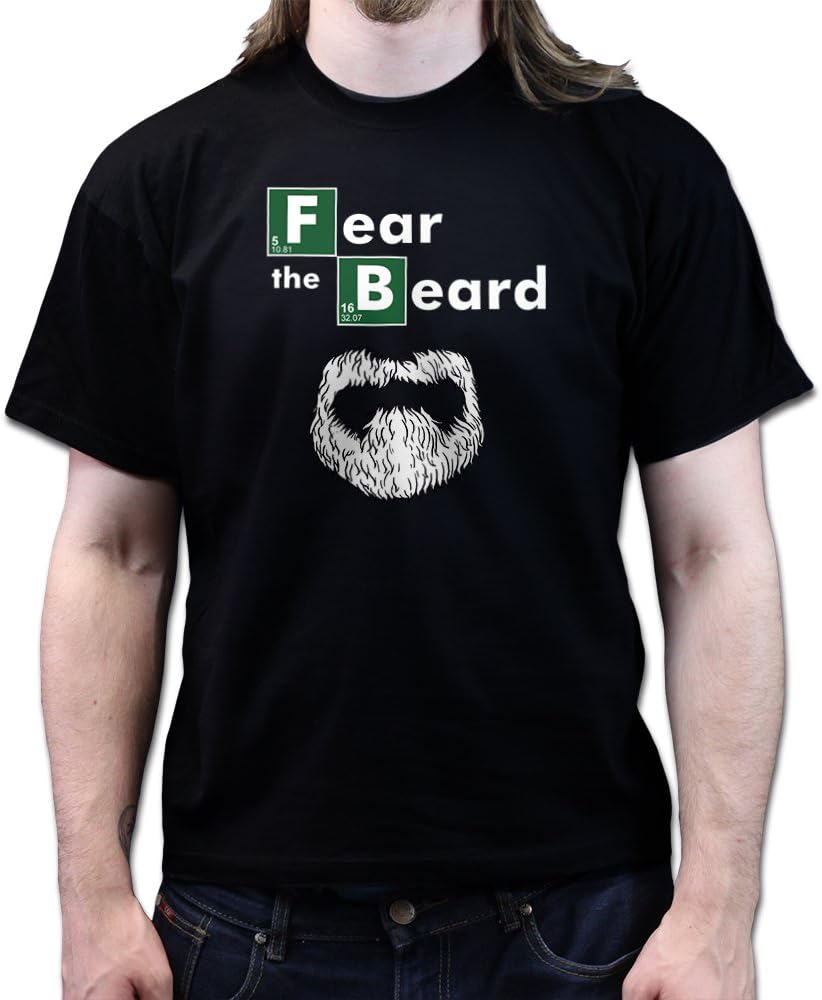 Fear The Beard Breaking Heisenberg Bad T-shirt