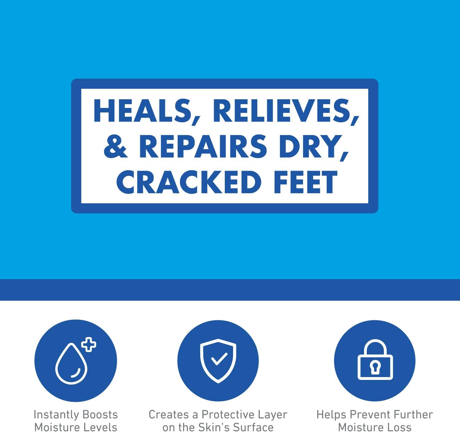 O'Keeffe's K0400008 Healthy Feet Exfoliating Foot Cream, 3 ounce Tube: Home Improvement