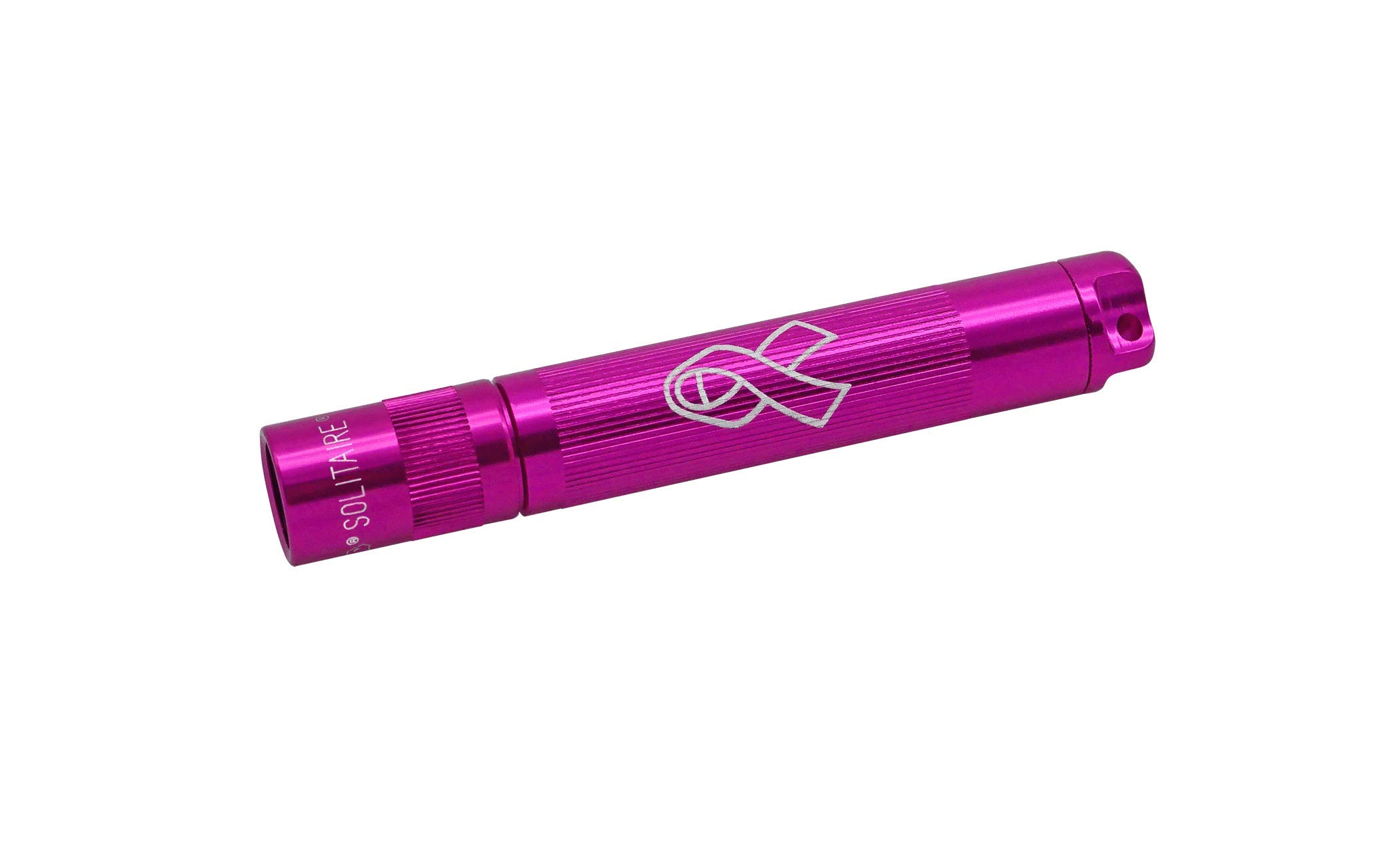 Maglite Solitaire Incandescent 1-Cell AAA National Breast Cancer Foundation Flashlight in Presentation Box Pink — image 1