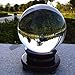 SunAngel Photo Crystal Ball,Optical Glass Spheres, K9 Crystal Sphere Ball, LensBall Crystal Photography Ball&Art Decor Crystal Orb(100MM with Stand)
