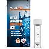 Watersafe&reg; Bacteria Water Test Kit &ndash; USA-Made &ndash; Results as Fast as 6 Hours &ndash; Detects Coliform (Inc. E. coli) &amp; Non-Coliform Bacteria in Drinking, Well &amp; Tap Water &ndash; Lab-Quality Testing &ndash; 1 Pack