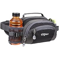 ENGYEN Fanny Pack Waist Bag for Women Men, running packs gear with Phone Water Bottle holder Adjustable belt, for Travel…