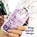 ZSTVIVA Galaxy S9 Plus Case, Samsung Galaxy S9 Plus Case, Glitter Liquid Case Cover Quicksand Flowing Love Heart 3D Dual Layer Protective Anti-Scratch TPU Bumper for Samsung Galaxy S9 Plus - Purple