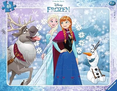 Ravensburger Frozen Anna Elsa 40 Piece Jigsaw Puzzle for Kids Age 4+