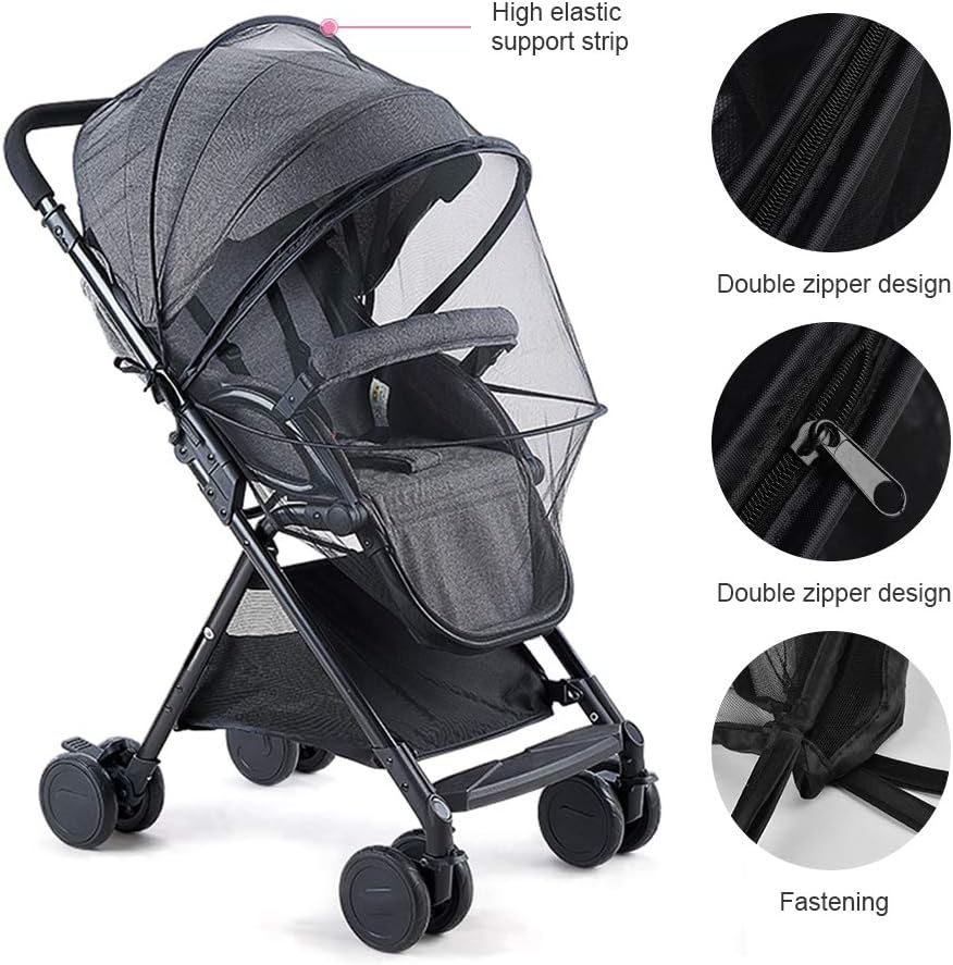 Funique Moustiquaire Poussette Universelle Moustiquaire De Lit Bebe Protection Anti Insectes Pour Landau Auto Siege Litde Voyage Moustiquaires Bebe Puericulture Dwteam In