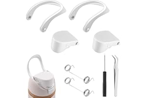 Replacement Lid Parts for Owala FreeSip 24oz 32oz, Water Bottle Handles and Top for Owala Cup 16/25/40oz Easy Bottle Lid Cap 
