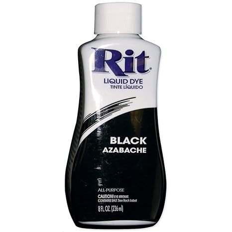 Rit Dye Flüssigkeit 8 oz, schwarz Rit Dye Flüssigkeit 8 oz, Schwarz