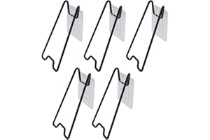 Joyangy 5 PCS Adjustable Metal Picture Frame Easel Backs, Self Adhesive Photo Frame Stands for Frames, Stainless Steel Easel Back Supports for Photos Paintings Display, 5.12"×2.2"