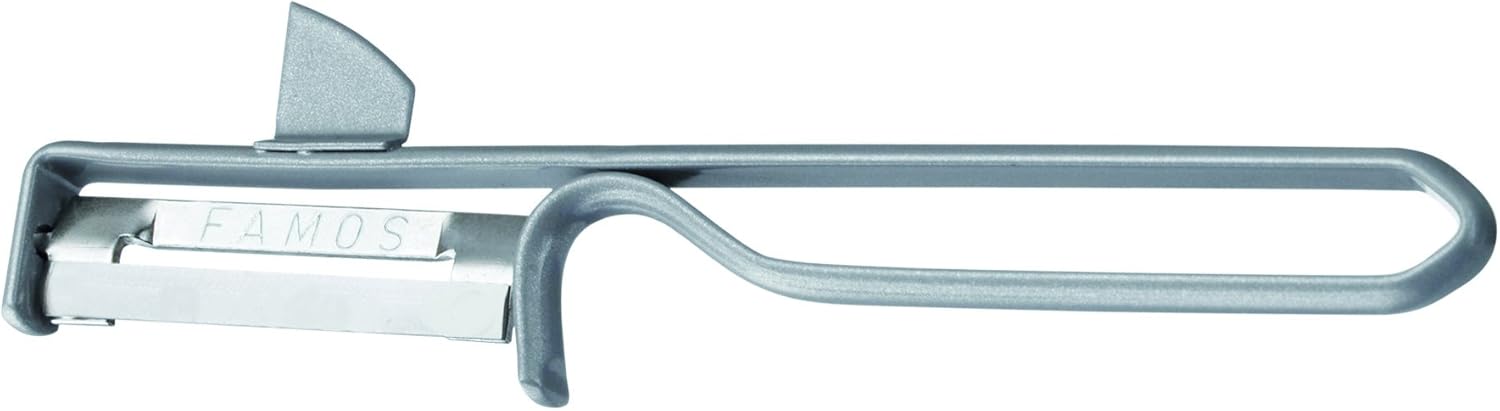 Westmark Universal-Sparschäler mit geschärftem Ausstecher, 15,7 x 4,1 cm, Edelstahlklinge, Steel, Metall/Verchromt, 16102270