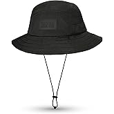 Timberland Mesh Panel Men's Bucket Hat, Wide Brim Sun Hat with Adjustable Chin Cord, Perfect for Outdoor Adventures
