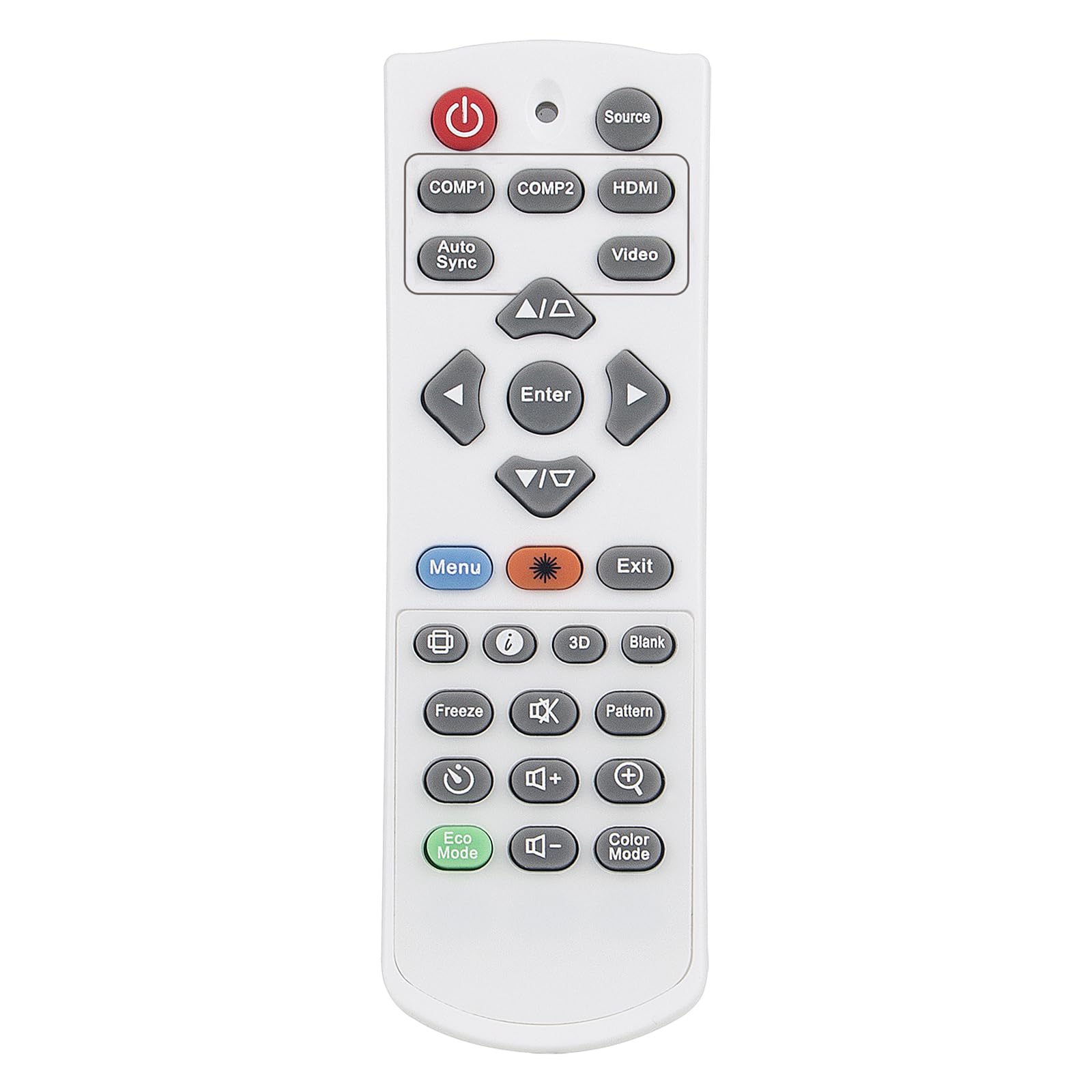 XY-7080 Replace Remote Control work for ViewSonic Full HD 1080p DLP Projector LS625X RCP01061 Q-3102 PG706HD