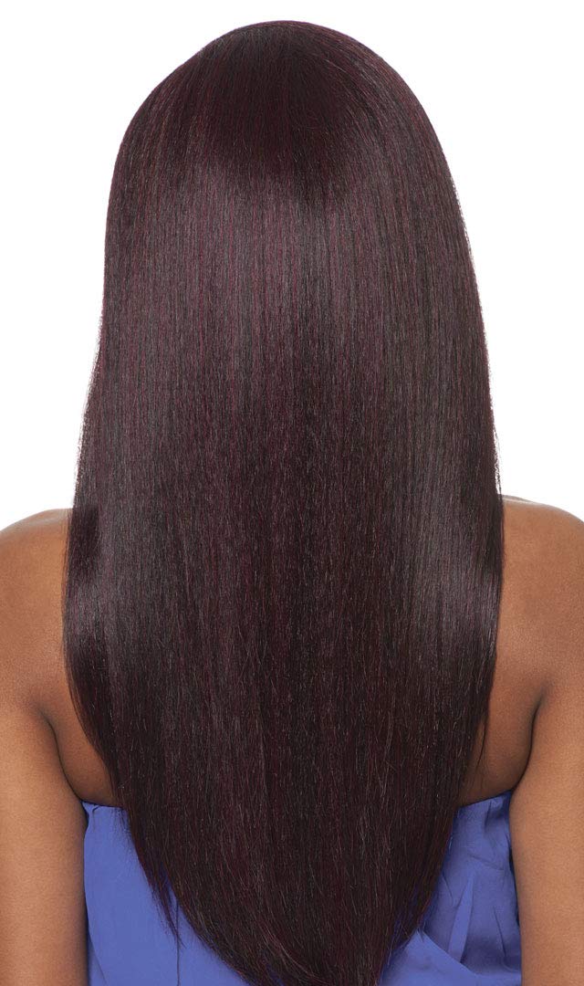 Amazon Com Dominican Blowout Straight Bundle Hair 2 Dark Brown