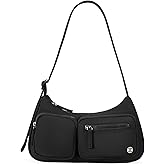 Telena Shoulder Bag Y2K Purse for Women Nylon Crescent Trendy Handbag with Adjustable Strap