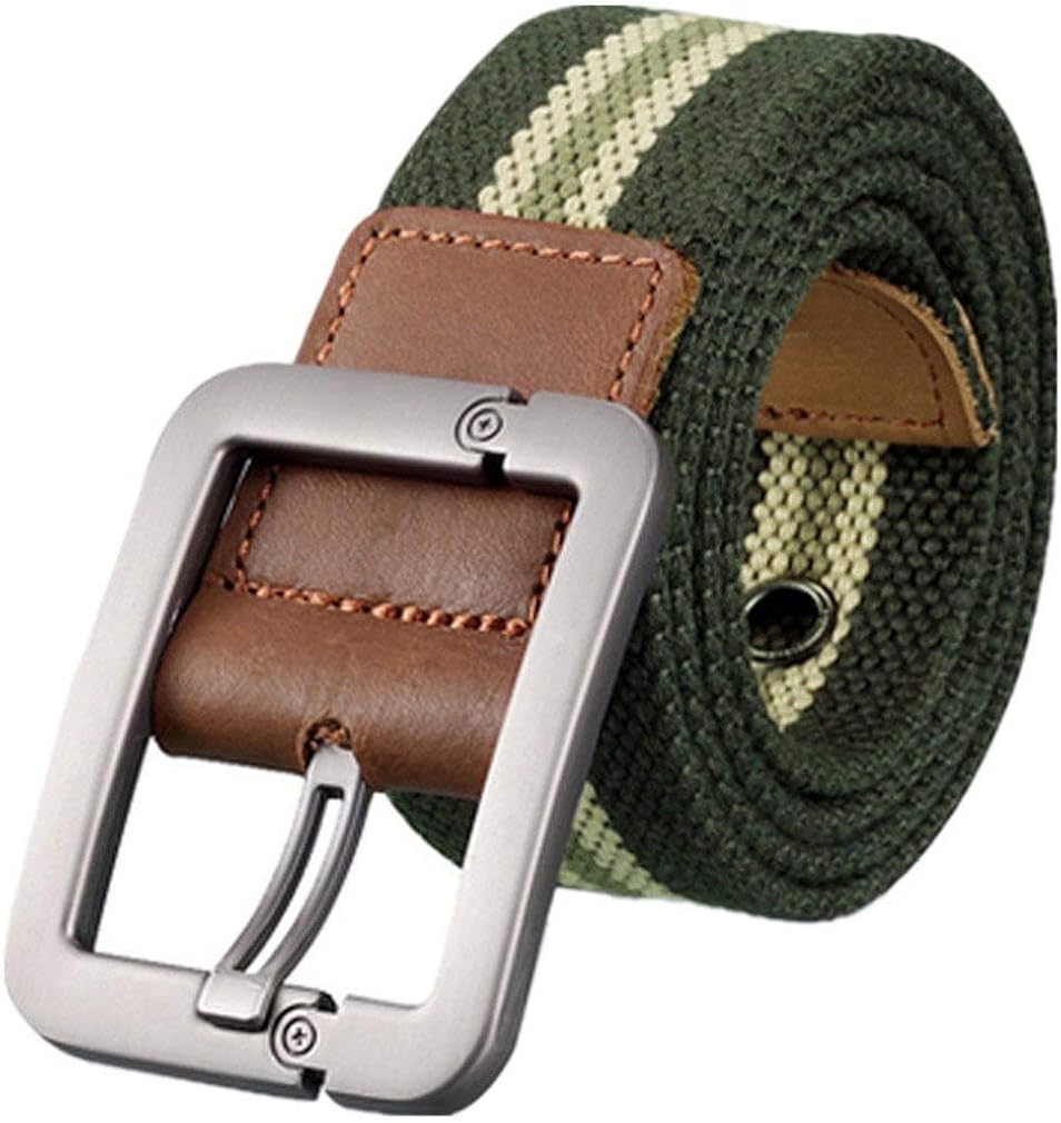 Casual Fabric Knitted Ribbon Belt For Mens Ceintures Homme Pin Easy