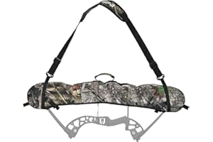 FENJANER Archery Compound Bow Sling String Bow Carrier Compound Bow Cams Sling Case Carrying Shoulder Strap Holder for Outdoor Hunting